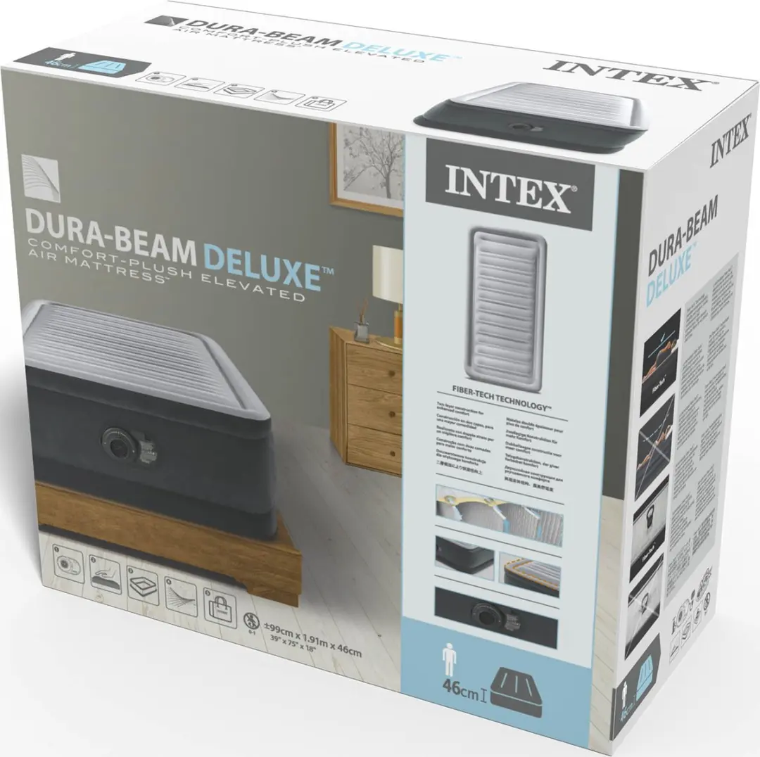 Intex Twin Comfort-Plush Luchtbed - 191x99x46cm - afbeelding 6 van 6