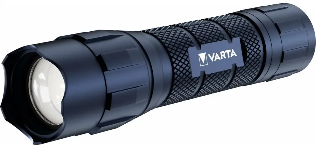 Varta F20 LED Zaklamp - 6500K - Zwart - afbeelding 2 van 3