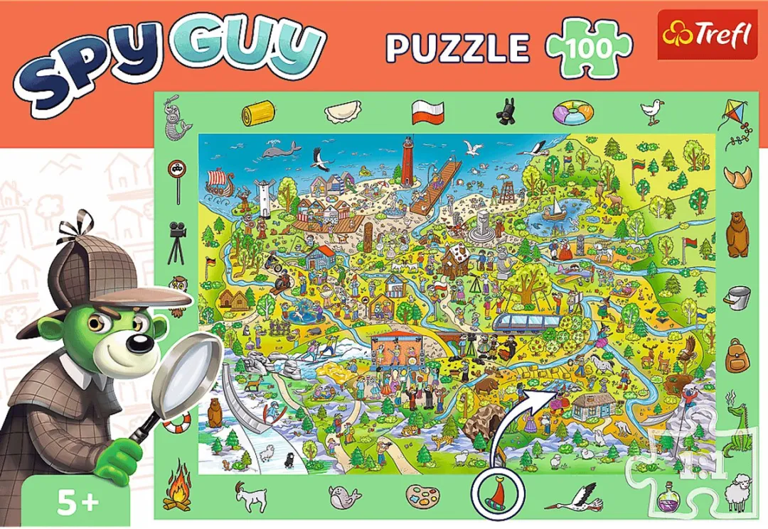 Trefl Puzzel 15596 - 100 Stuks - Liggend
