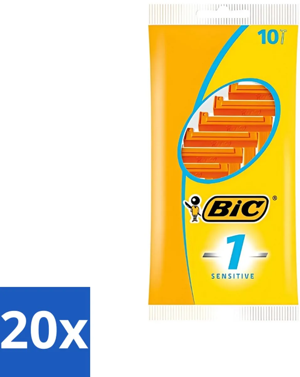 Bic Sensitive Wegwerpscheermesjes 10 Stuks