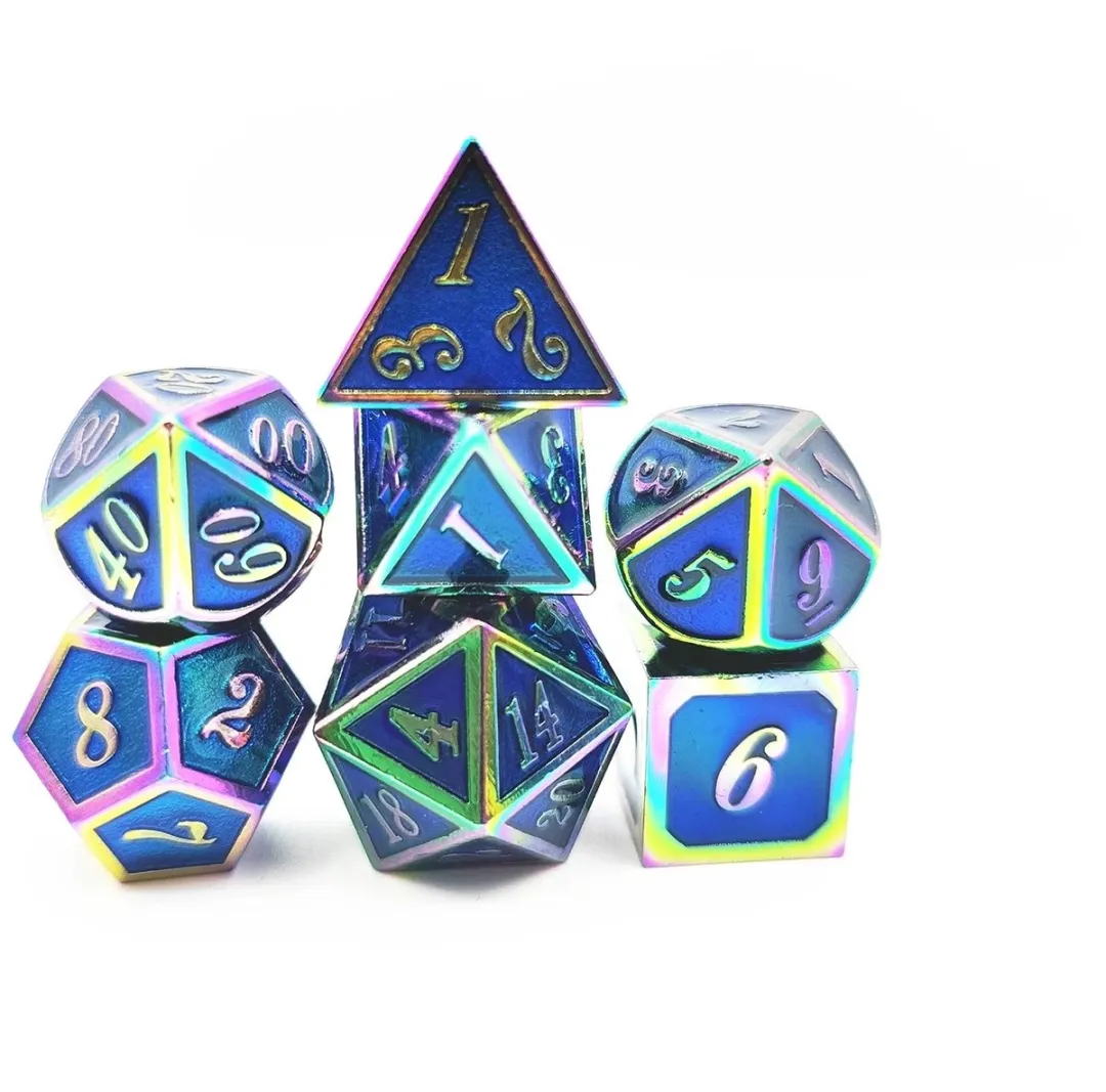 Lapi Toys D&D Regenboog Dobbelstenen