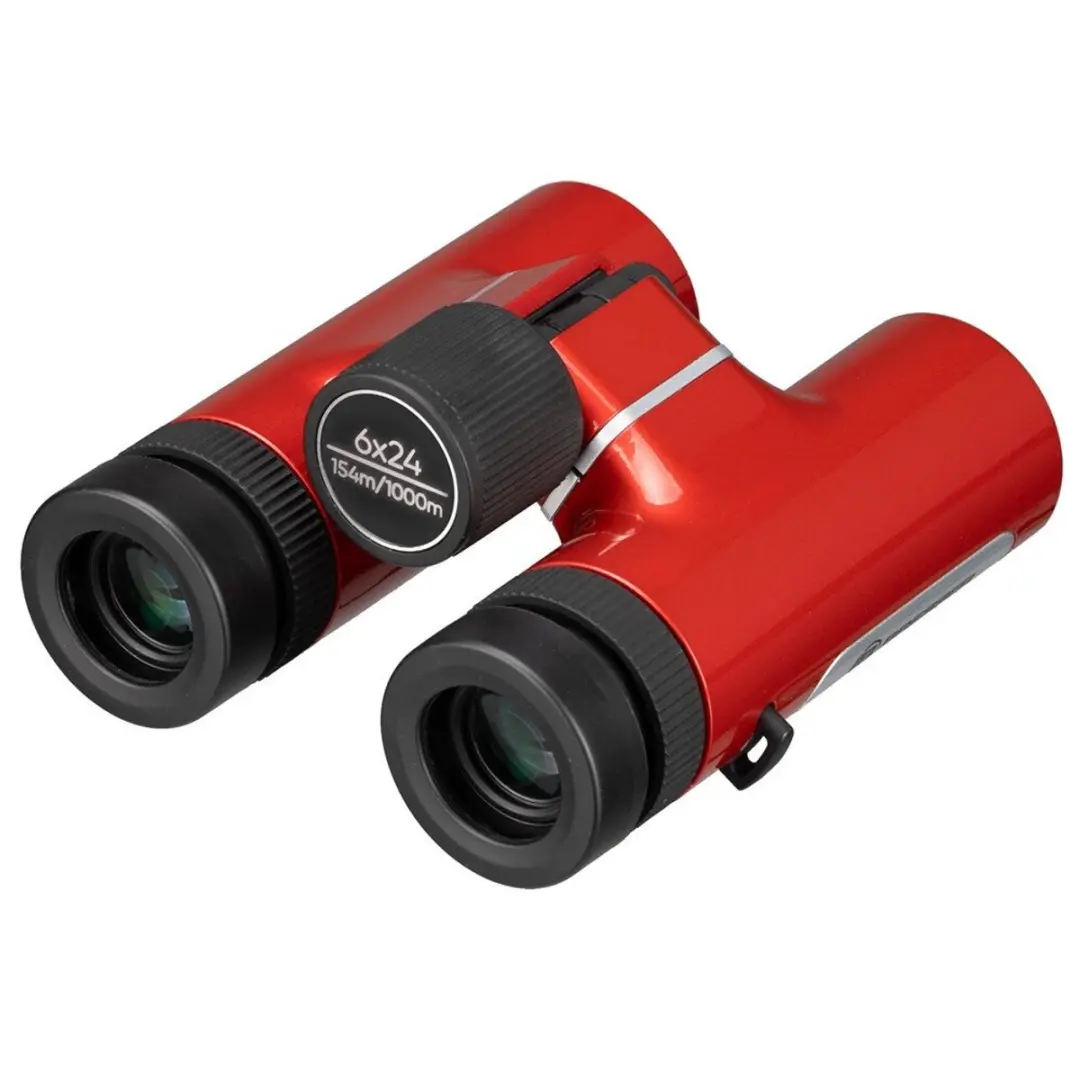 Bresser Spirit 9676206 Verrekijker 6x24 - Rood - afbeelding 4 van 6