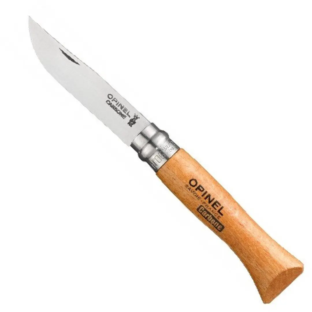 Opinel Zakmes No. 06 - Koolstofstaal - 7,5cm Lemmet - afbeelding 3 van 4