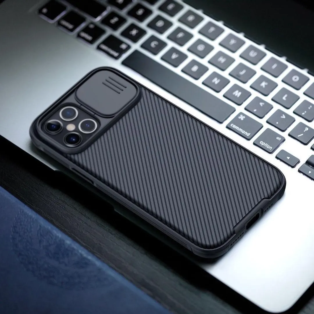 Nillkin CamShield Pro Armor Case iPhone 12 Pro Max IP12PM-19 - Zwart