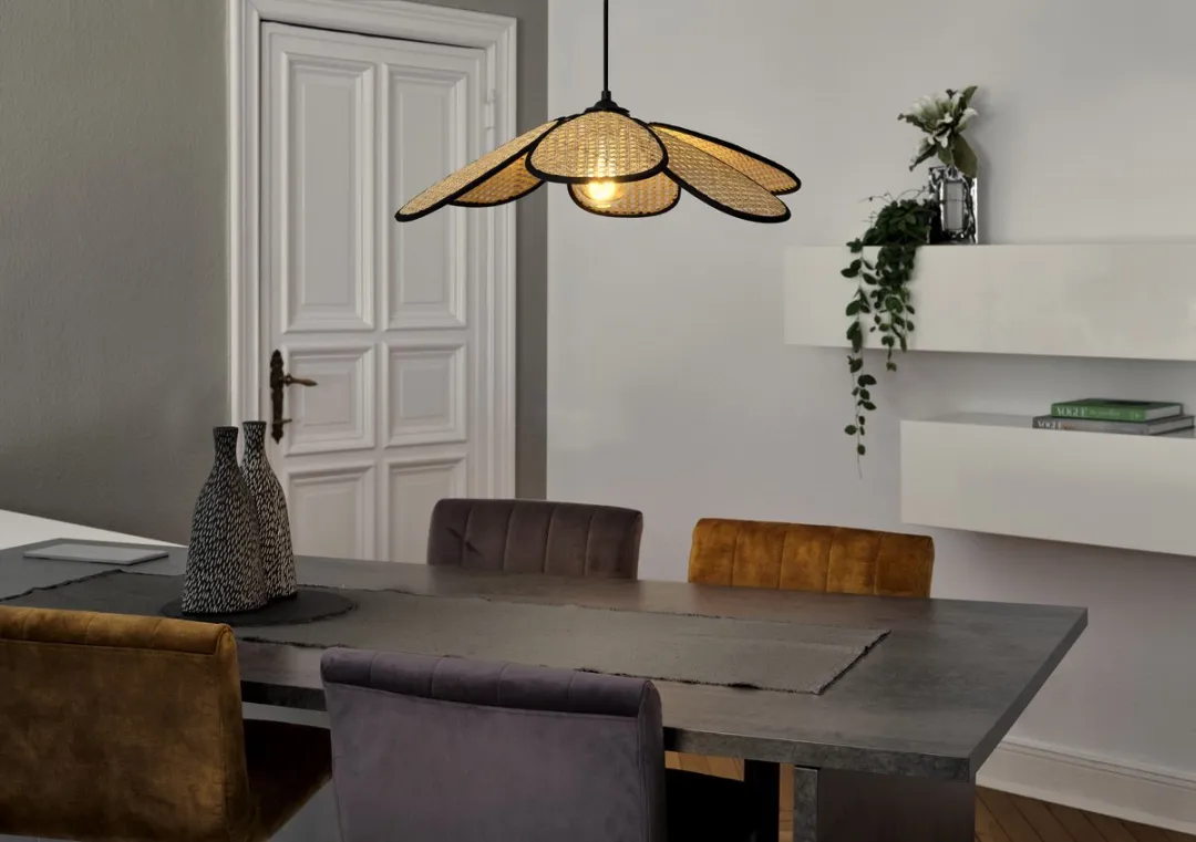 Osram Decor Rattan Madelief Hanglamp 580mm - Bruin