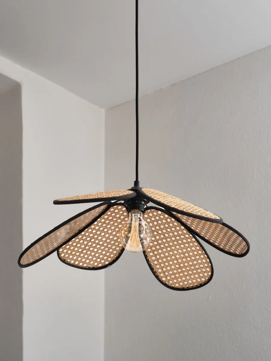 Osram Decor Rattan Madelief Hanglamp 580mm - Bruin - afbeelding 6 van 6