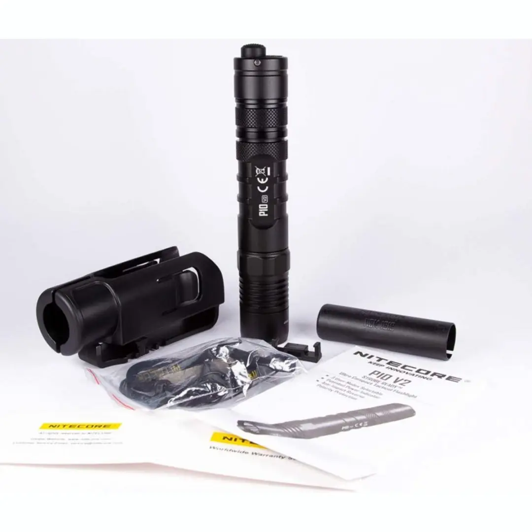 Nitecore P10 V2 Zaklamp - 1100 lumen - Zwart - afbeelding 2 van 6