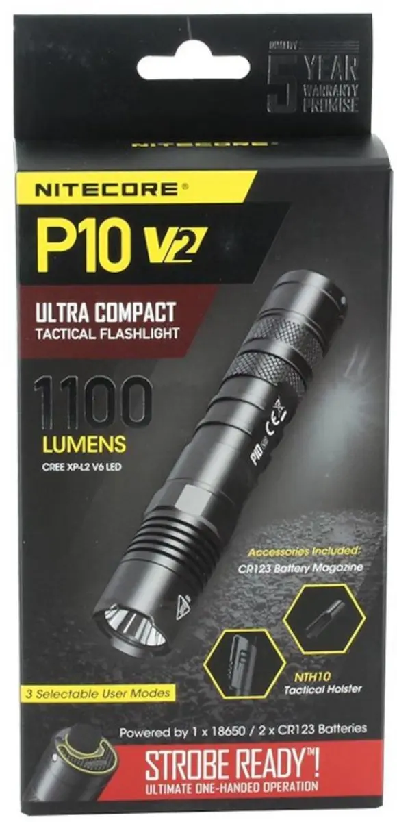 Nitecore P10 V2 Zaklamp