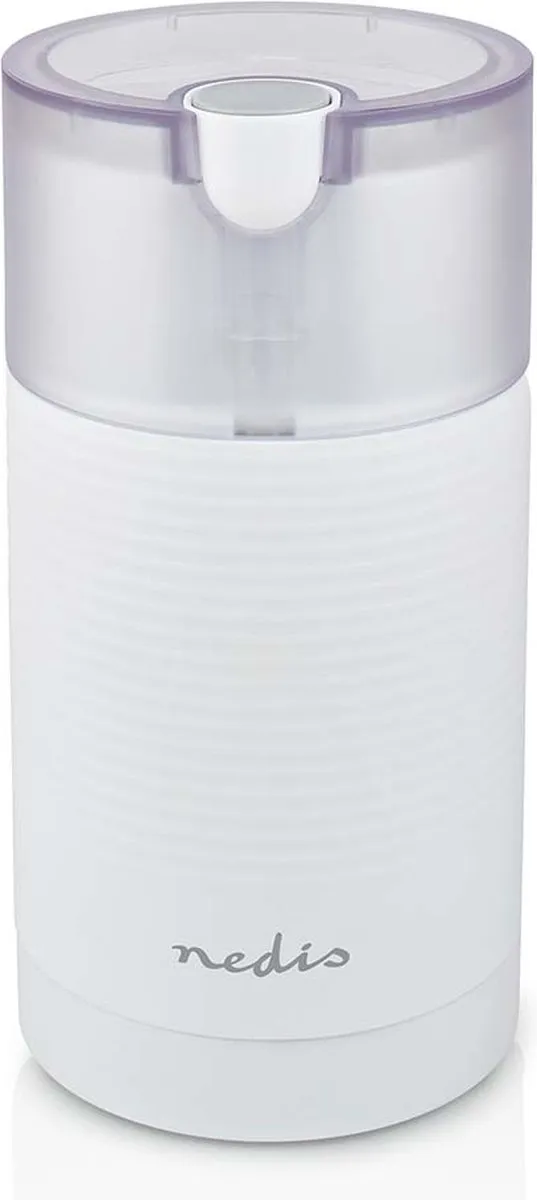 Nedis Koffiemolen KACG200CWT - 150W - 70g - Wit