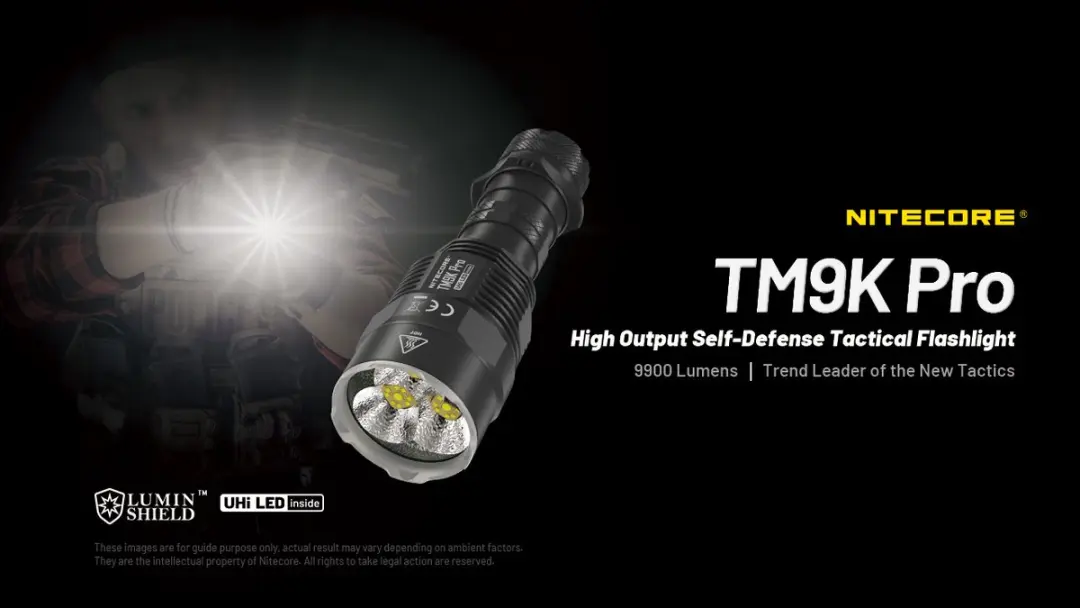 Nitecore TM9K Pro Tactische Zaklamp - 9900 lumen - afbeelding 4 van 6