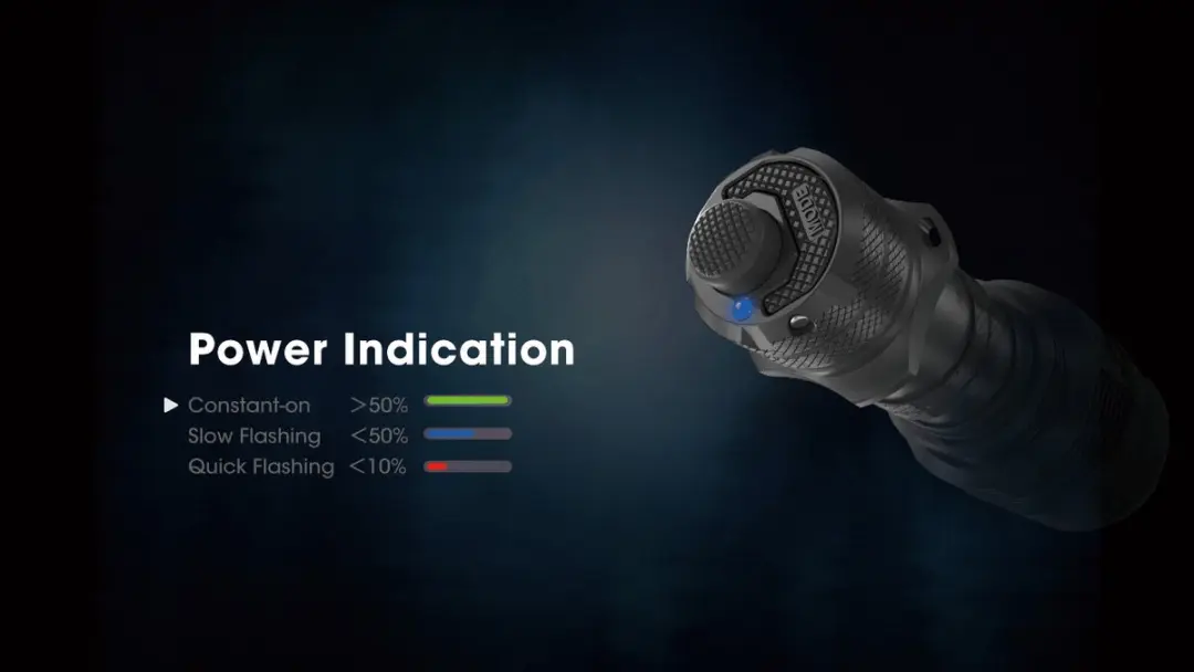 Nitecore TM9K Pro Tactische Zaklamp - 9900 lumen - afbeelding 5 van 6