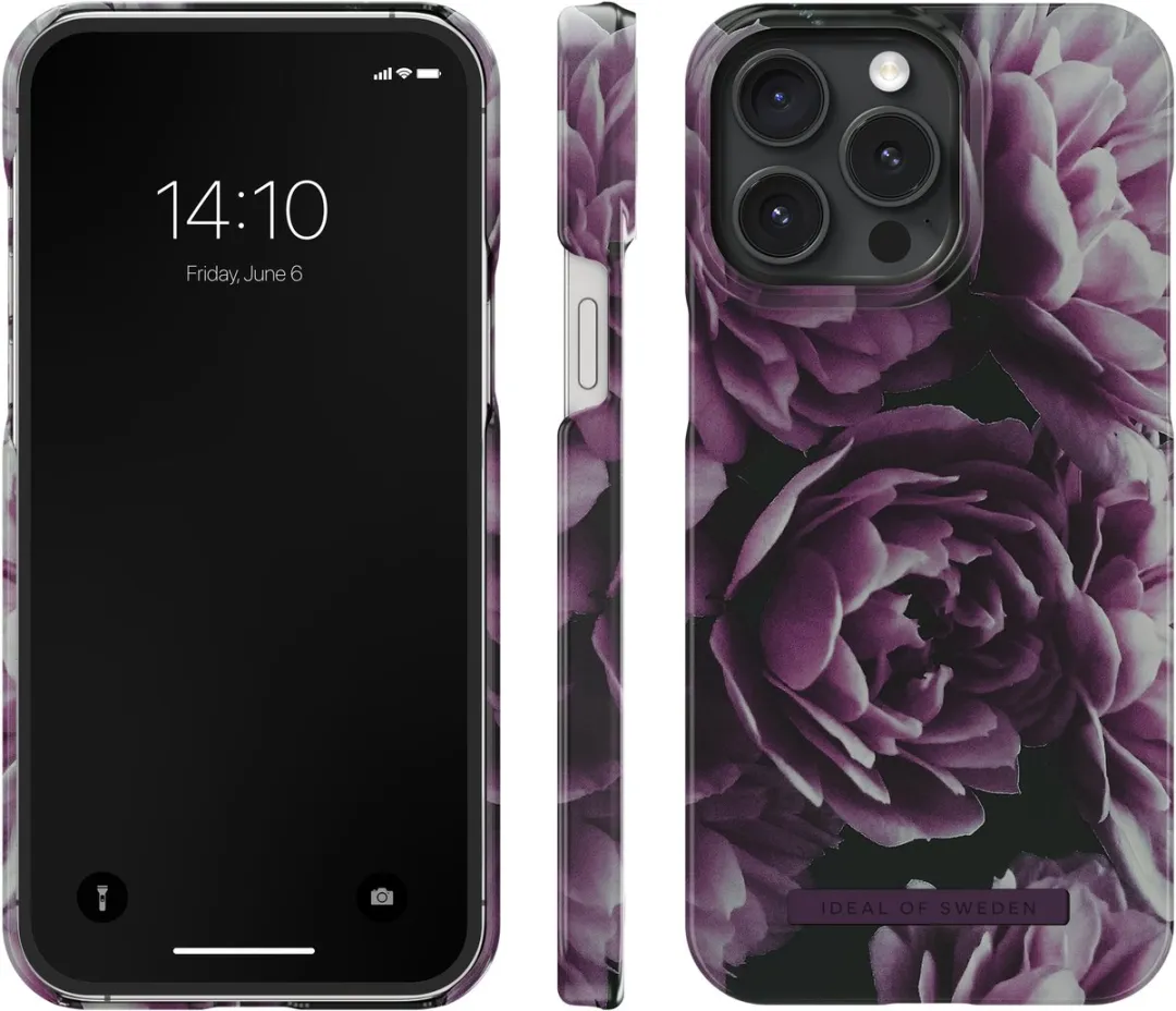 iDeal of Sweden iPhone 15 Pro Max Hoesje Deep Purple Bloom - IDFC-I2367P-486 - afbeelding 4 van 6