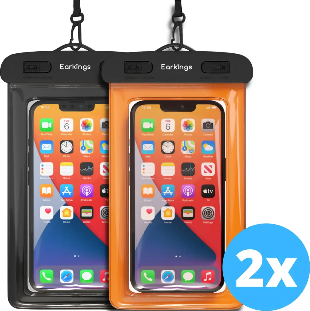 Waterdicht Telefoonhoesje Set van 2