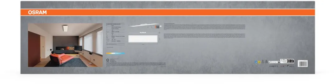 Osram Planon Plus Plafondlamp 40W - 1200x300mm - 4000K Wit - afbeelding 5 van 6