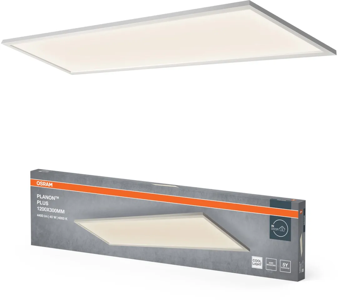 Osram Planon Plus Plafondlamp 40W - 1200x300mm - 4000K Wit - afbeelding 3 van 6