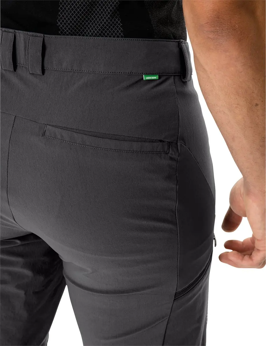 VAUDE Farley Stretch ZO II Outdoorbroek - Heren - Zwart - Maat 50 - afbeelding 4 van 6