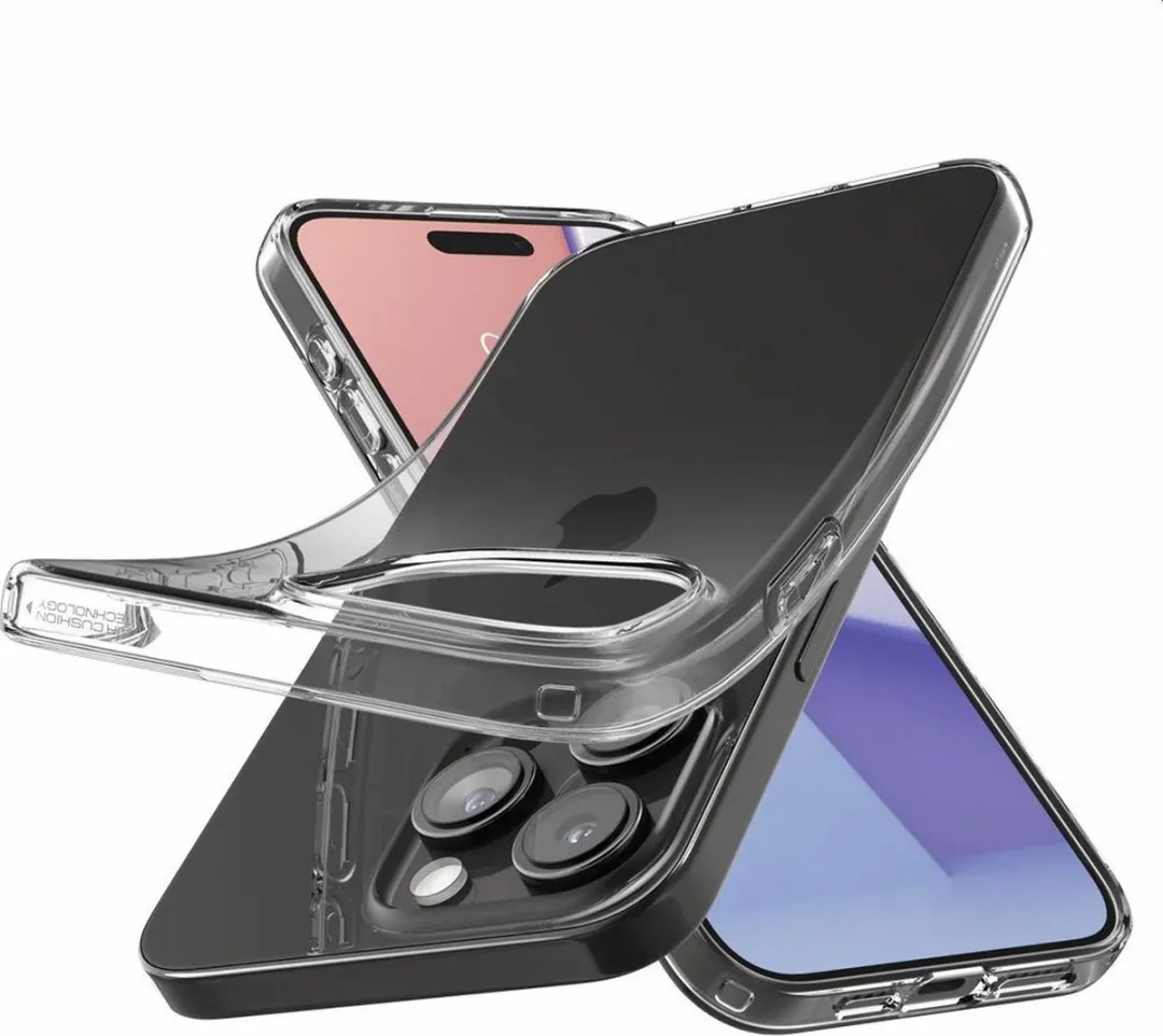 Spigen Liquid Crystal Case ACS06557 - iPhone 15 Pro Max - Transparant