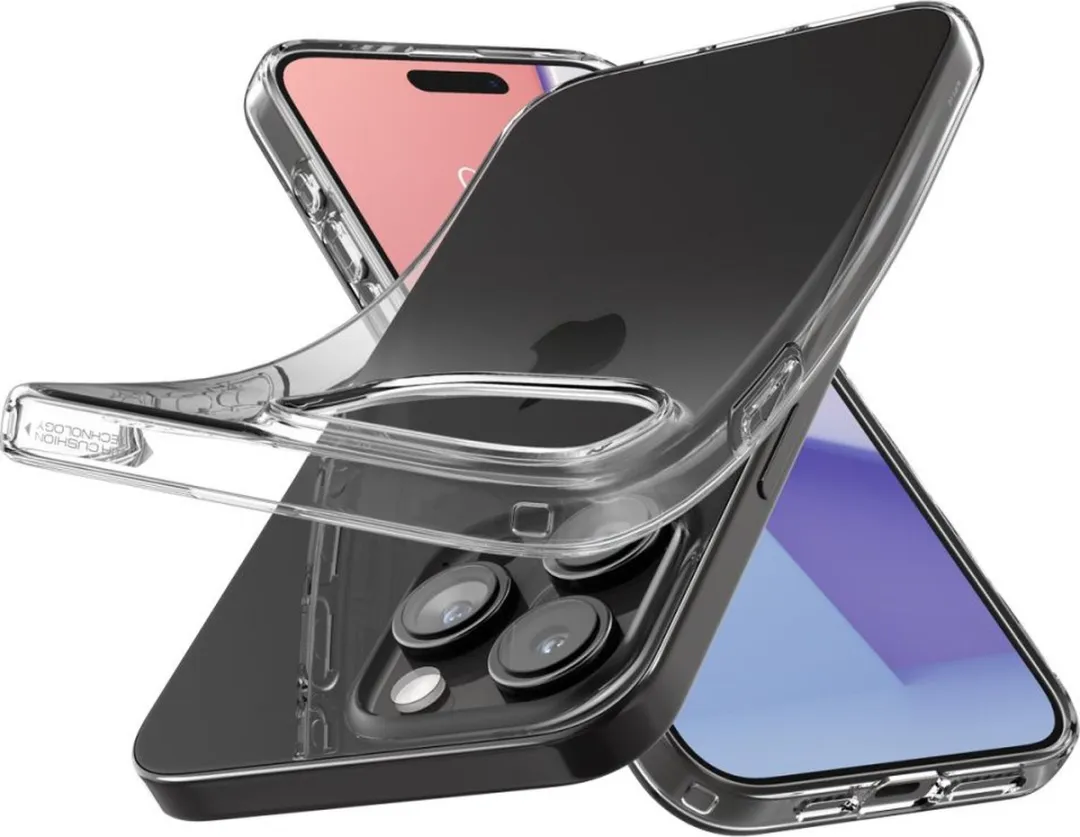Spigen Liquid Crystal Case ACS06557 - iPhone 15 Pro Max - Transparant