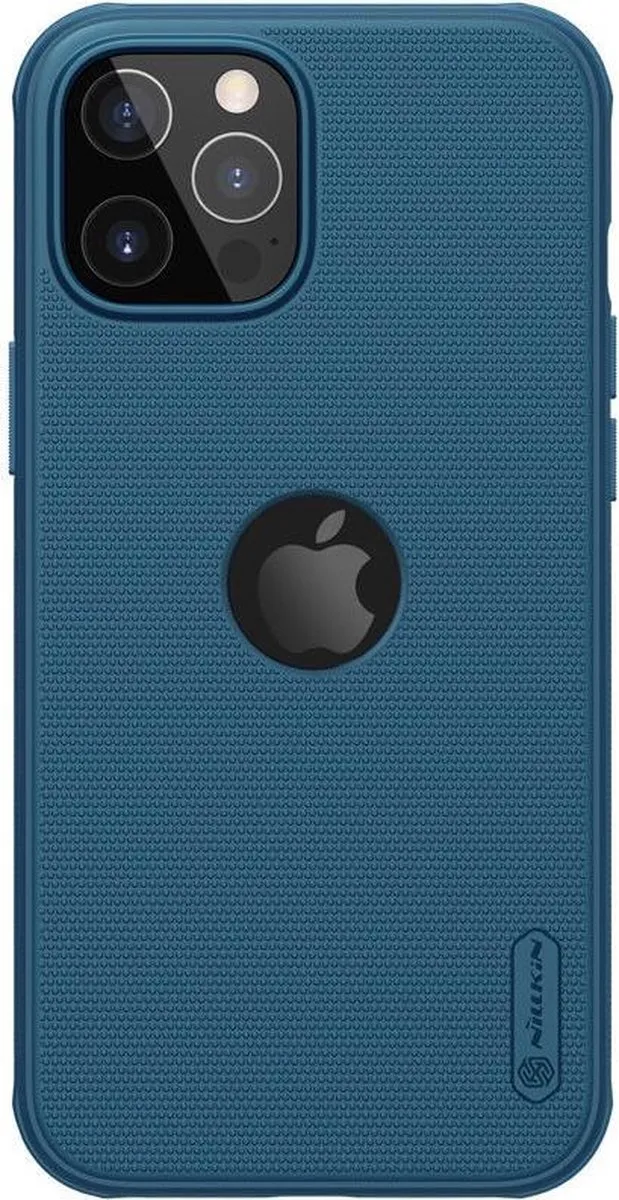 Nillkin Super Frosted Shield iPhone 12 Pro Max Hoesje - Blauw