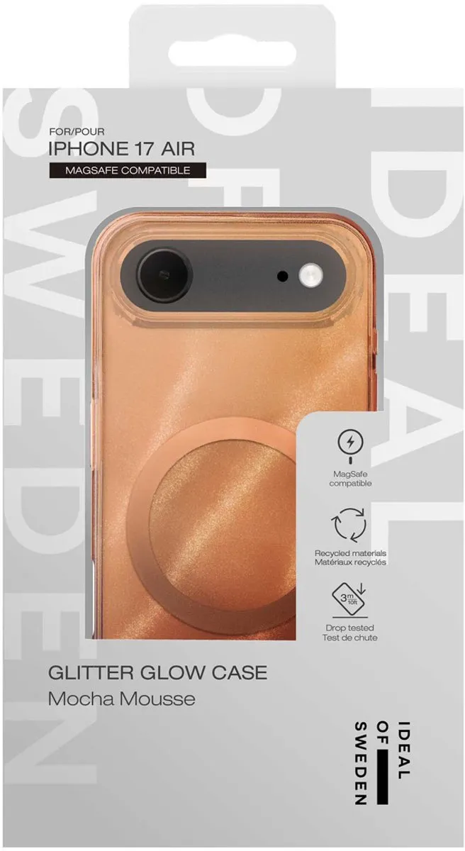 iDeal of Sweden Clear Case iPhone Air - Mocha Mousse - IDCLCMS-I2566-562