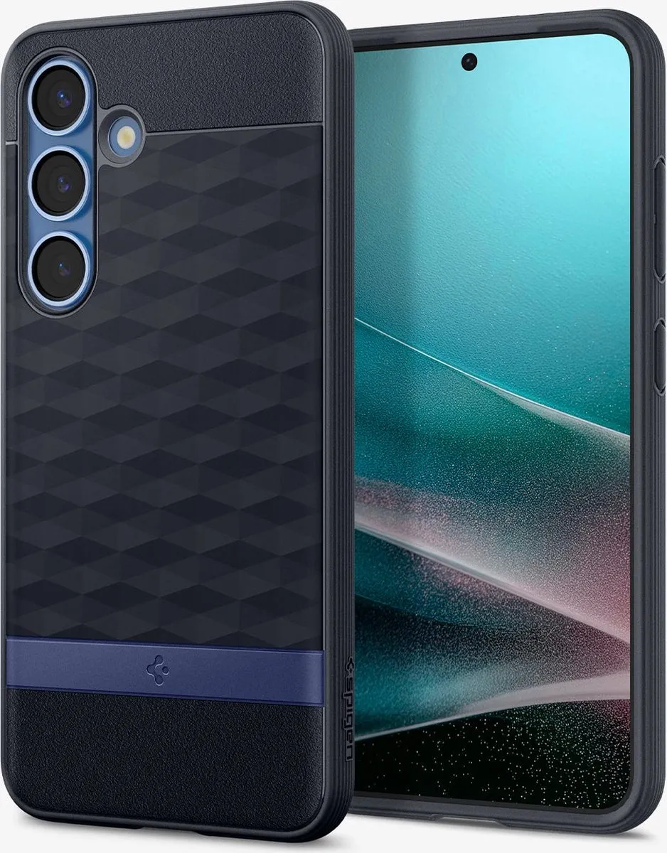 Spigen Parallax MagFit ACS09061 Hoesje - Samsung Galaxy S25 Plus - Marineblauw