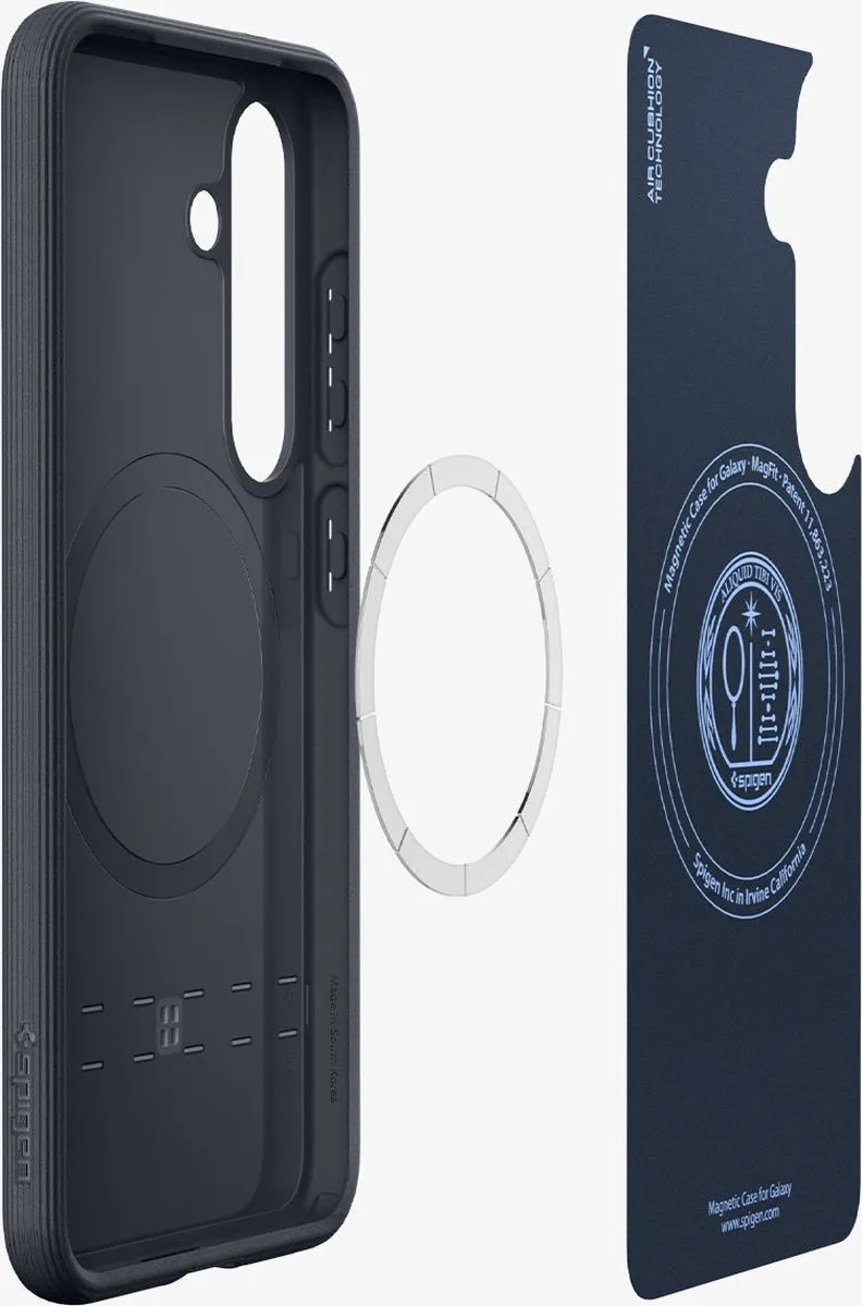 Spigen Parallax MagFit ACS09061 Hoesje - Samsung Galaxy S25 Plus - Marineblauw - afbeelding 6 van 6