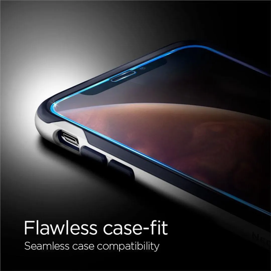Spigen Full Cover Glas iPhone 11 Pro - 057GL22986 - Zwart - afbeelding 2 van 6