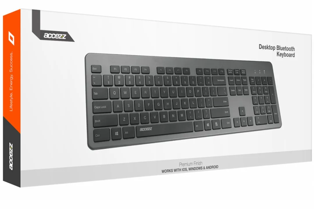 Accezz SH00049954 Bluetooth Toetsenbord - Grijs