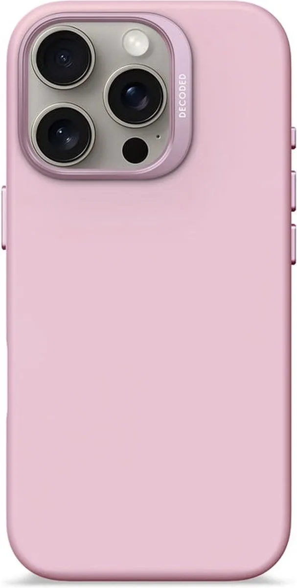 Decoded DEC-IP16P-SL-LIL Siliconen Hoesje iPhone 16 Pro - Lilac