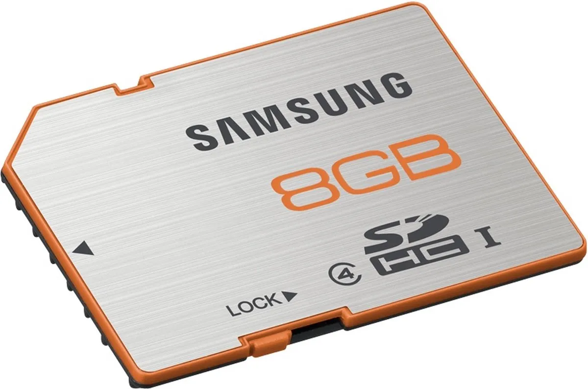 Samsung SDHC Geheugenkaart 8GB Plus MB-SP8GB/EU