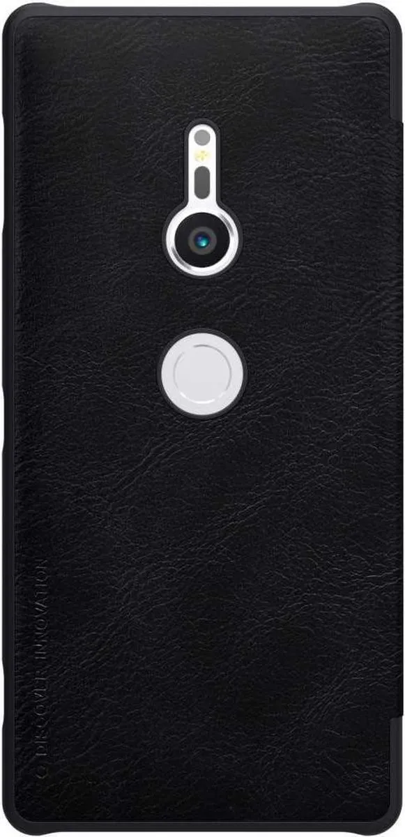 Nillkin Qin Series Hoesje Sony Xperia XZ2 - Zwart - afbeelding 4 van 6