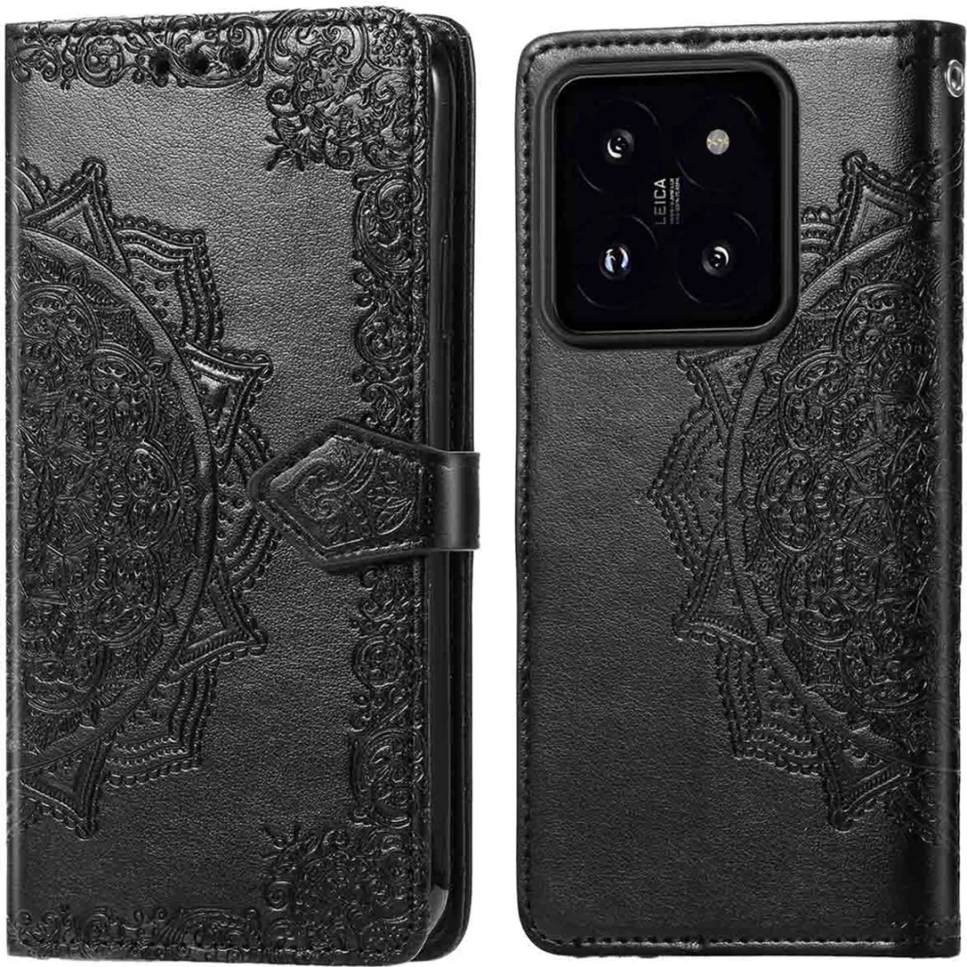 Imoshion Hoesje Xiaomi 14T - 3 Pasjes - Zwart