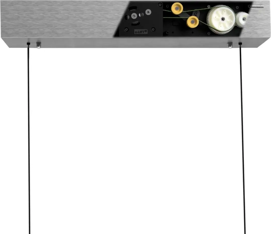 Neuhaus PURE - Hanglamp e-Lift + e-Slide L 120-200 cm mat chroom - afbeelding 3 van 6