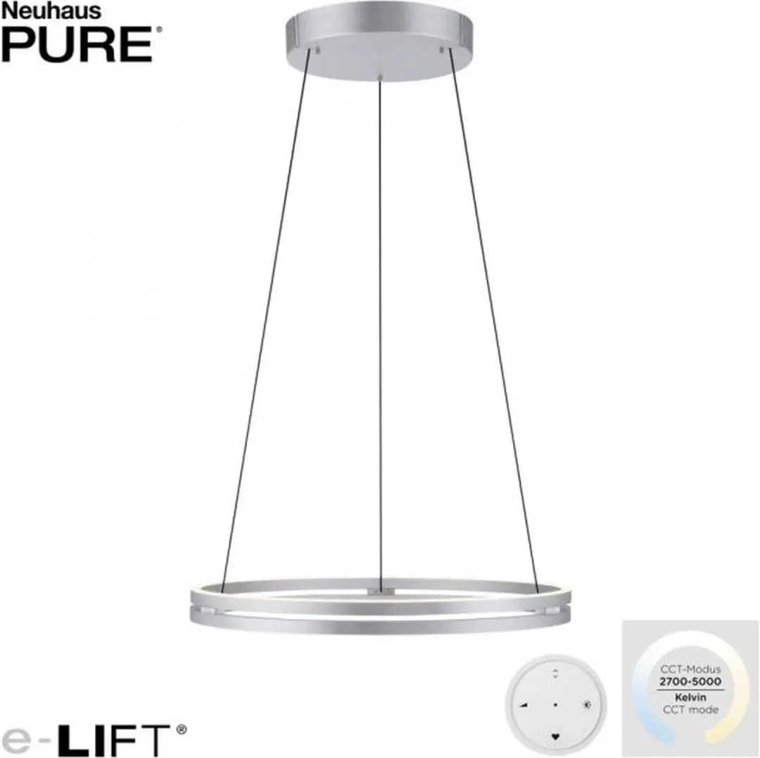Paul Neuhaus PURE E-Loop Hanglamp Ø70cm