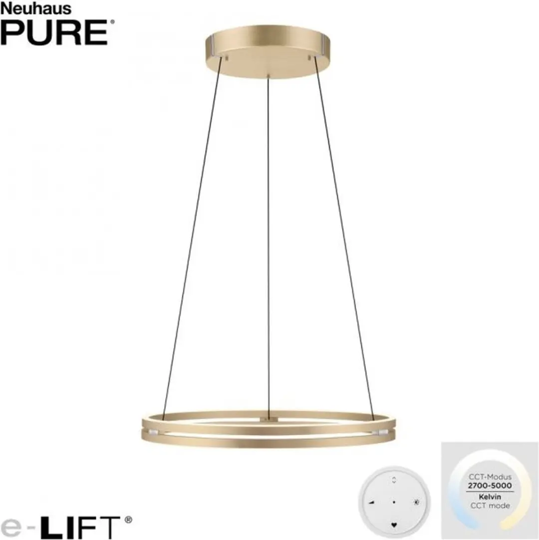 Paul Neuhaus PURE E-Loop Hanglamp Ø 70cm