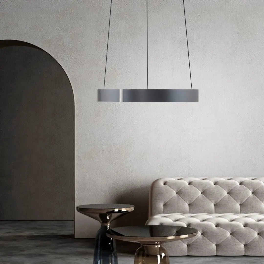 Paul Neuhaus Pure E-Clipse e-Lift Hanglamp Ø50cm - afbeelding 5 van 6