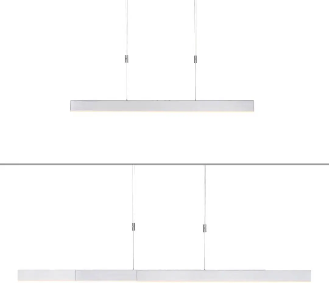 Neuhaus PURE - Hanglamp e-Slide L 120-200 cm mat chroom - afbeelding 4 van 6
