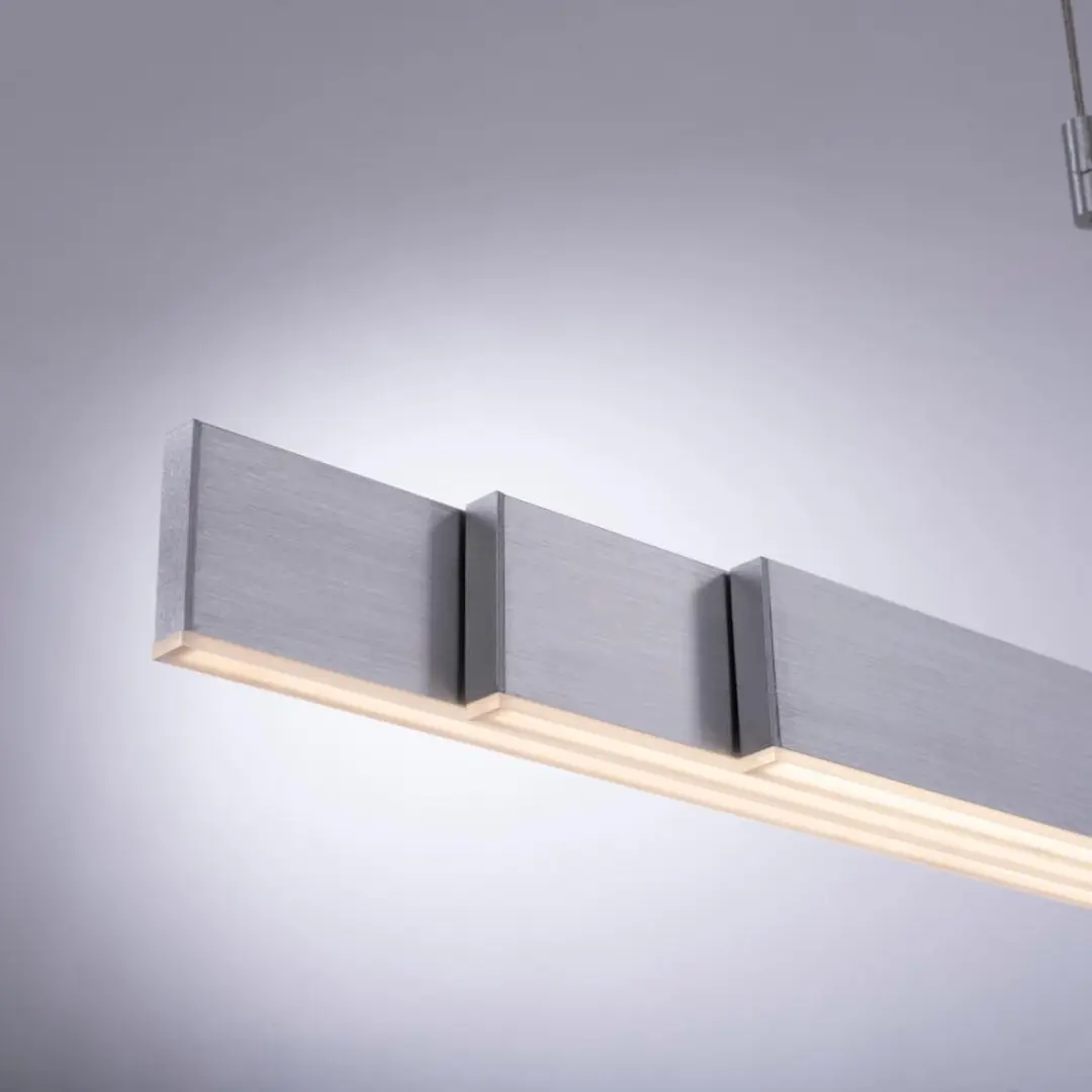 Neuhaus PURE - Hanglamp e-Slide L 120-200 cm mat chroom - afbeelding 3 van 6