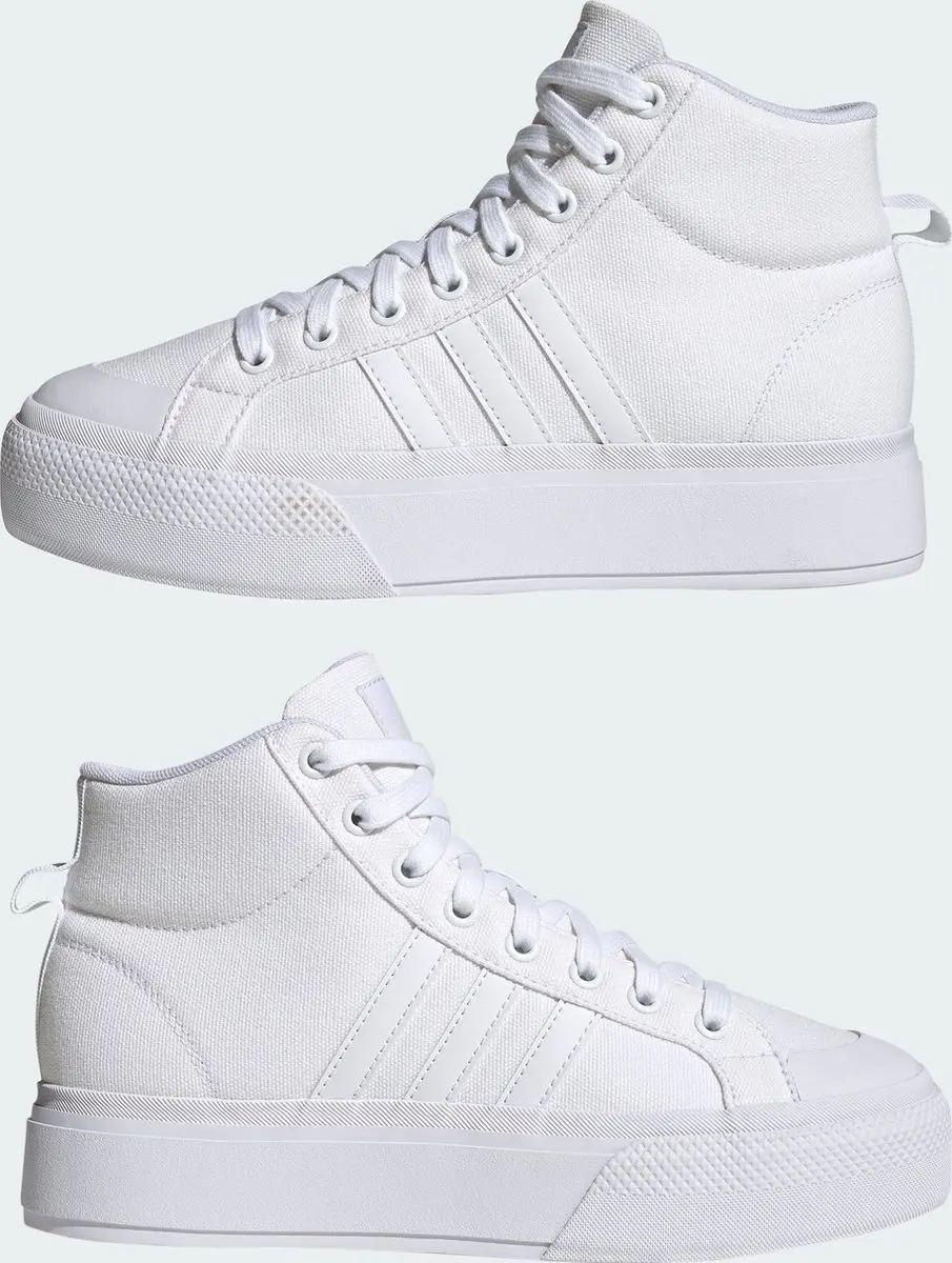adidas Bravada 2.0 Platform Mid Sneakers - Wit - afbeelding 3 van 6