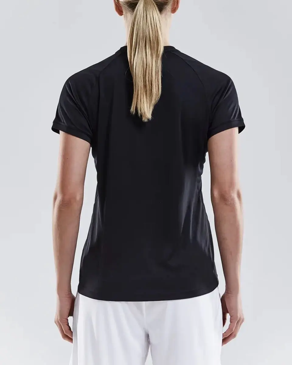 Craft Progress Graphic Dames Shirt Korte Mouw - Zwart - afbeelding 2 van 4