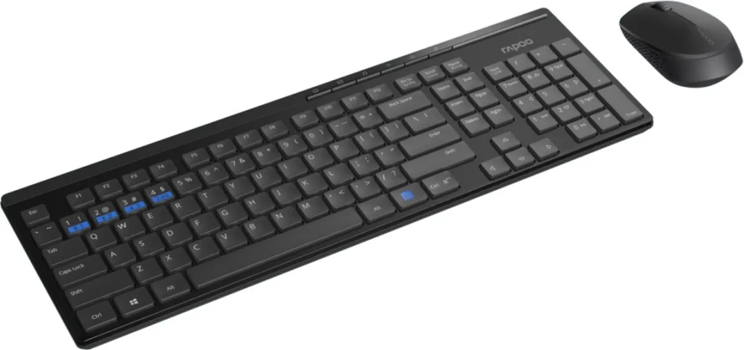 Rapoo 8100M Toetsenbord + Muis Comboset