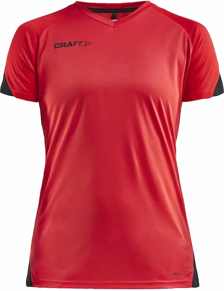 Craft Pro Control Impact SS Tee W - Bright Red/Black - M