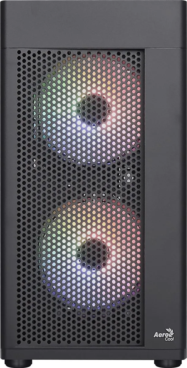 Aerocool Hexform Mini Tower HEXFORMBKV2 - Zwart