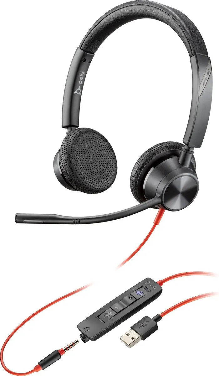 HP Poly Blackwire 3325 Headset