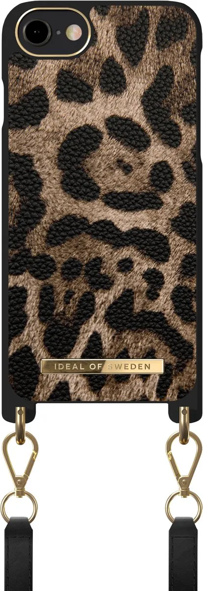 iDeal of Sweden Phone Necklace Case iPhone 8/7/6/6s Midnight Leopard - afbeelding 6 van 6
