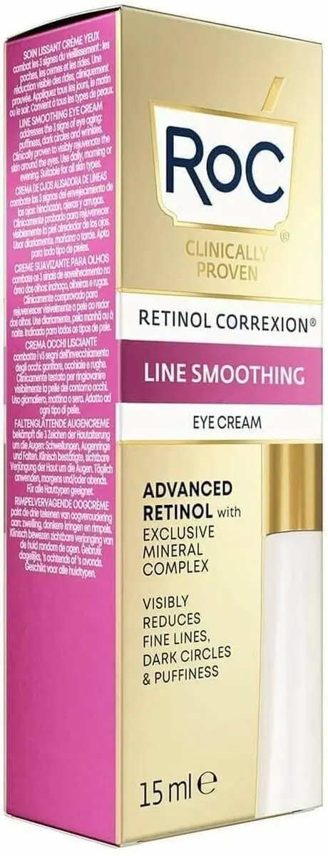 RoC Retinol Correxion Line Smoothing Oogcrème - 15ml - afbeelding 4 van 6
