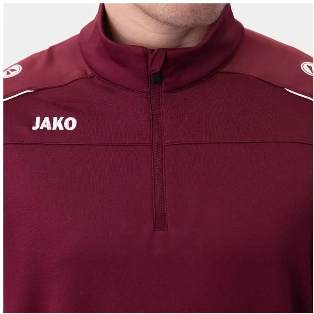 JAKO Classico Zip-up Sweatshirt - Rood - XXL - afbeelding 3 van 3