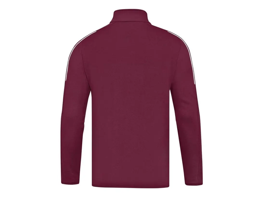 JAKO Classico Zip-up Sweatshirt - Bordeaux Rood - 3XL - afbeelding 2 van 3