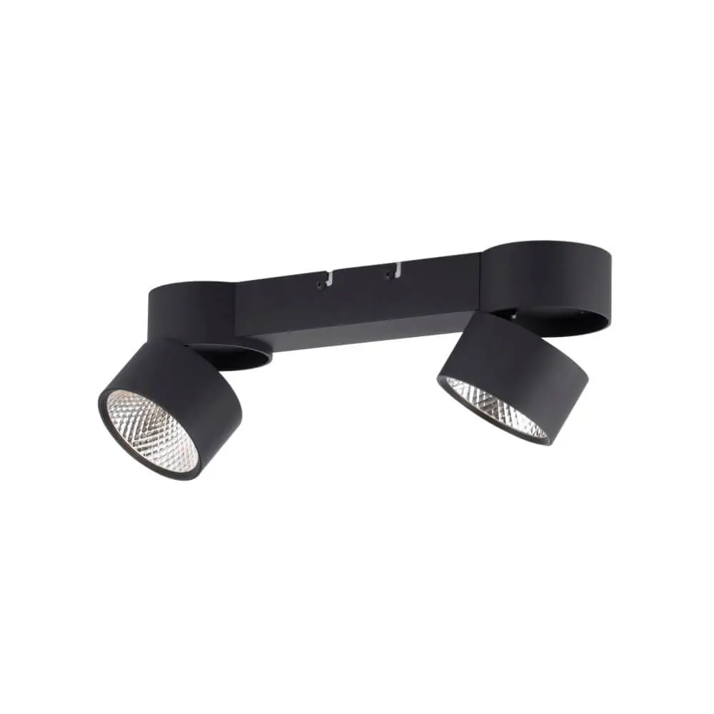 Paul Neuhaus Pure Nola 6452-18 Plafondlamp 2-lichts - Zwart - afbeelding 3 van 3