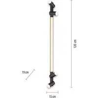 Paul Neuhaus PURE Lines Spot 6121-13 Plafondlamp - Antraciet - afbeelding 2 van 3